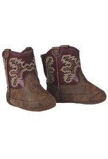 Twister Twister Blake 4426508 Baby Buckers Burgundy Infant Boots