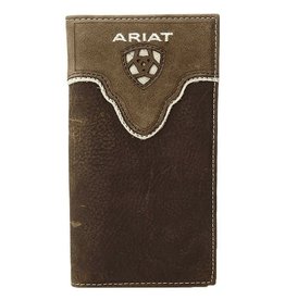 Ariat Two Tone Mahogany/Tan A3531244 Rodeo Wallet