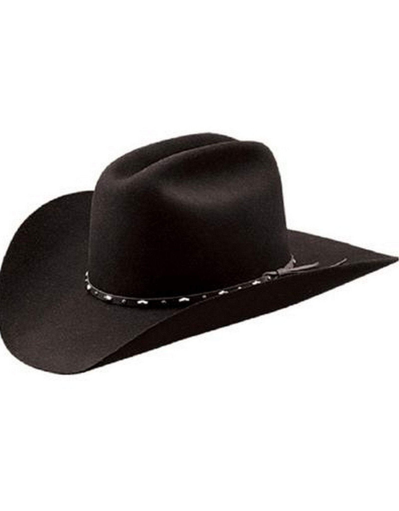 Master Hatters Rounder 3X Black Felt M37881583 Cowboy Hat