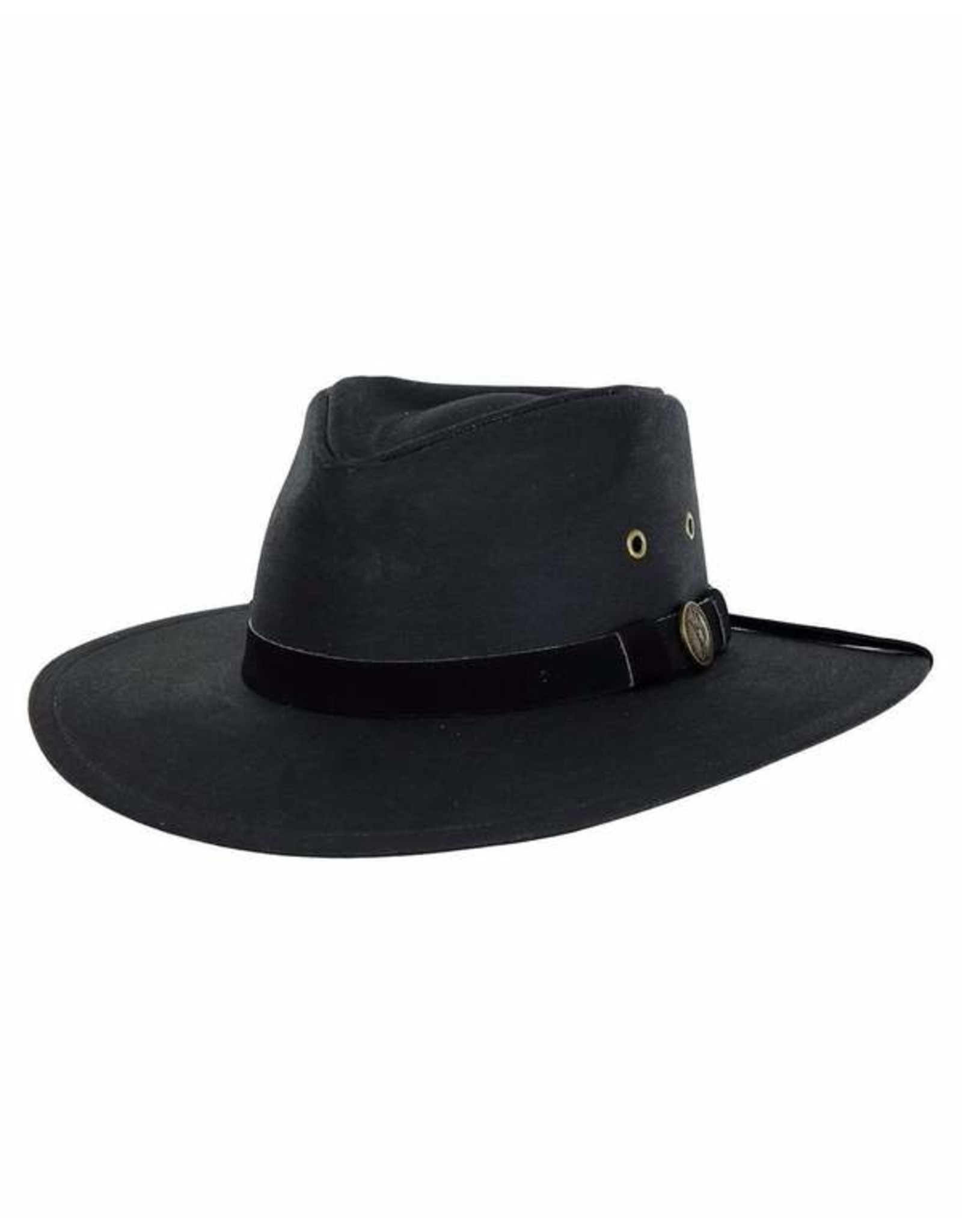 Outback Trading Outback Trading Kodiak 1480-BLK Oilskin Hat
