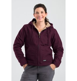 Berne Women's Sherpa-Lined Softstone WHJ43 Duck Hooded Jacket