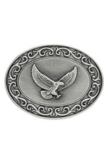 Attitude Jewelry Attitude Ready for Action Eagle A859 Belt Buckle