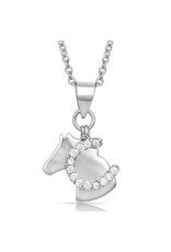Montana Silversmiths Montana Silversmiths Horsin' Around Charm NC4763 Necklace