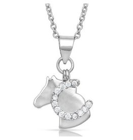 Montana Silversmiths Montana Silversmiths Horsin' Around Charm NC4763 Necklace