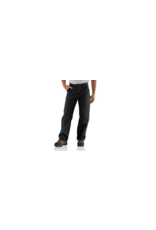 Carhartt Men's Loose Fit Washed Duck Utility B11 Black Work Pants