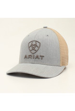 Ariat Heather Grey/Tan Logo A300012008 Cap