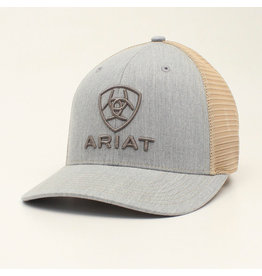 Ariat Heather Grey/Tan Logo A300012008 Cap