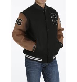 Cinch Men’s Letterman MWJ1555001 Black Jacket