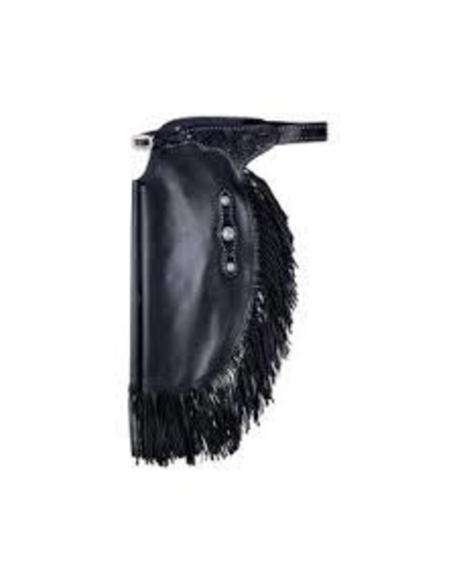 Tough 1 Tough 1 Premium Synthetic Black Floral Tooled Concho 63-921-2-102 Chinks Medium