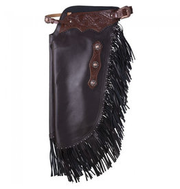 Tough 1 Tough 1 Premium Synthetic Brown Floral Tooled Concho 63-921-2-102 Chinks Medium
