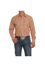 Cinch Men's Modern Fit Orange Print MTW1312052 Western Snap Shirt