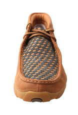 Twisted X Men’s Driving Moc. Oiled Saddle/Blue MDM0057 Casual Shoes