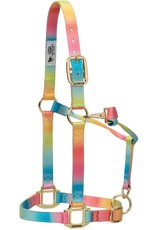 Weaver Weaver Adjustable  35-6785-R1 Rainbow Halter Sz. Average