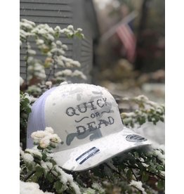 Quick or Dead Arctic Silver Camo Cap