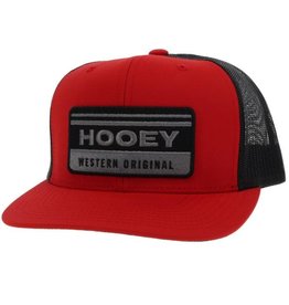 Hooey Water Resistant Horizon 2135T Red/Black Cap