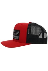 Hooey Hooey Water Resistant Horizon 2135T Red/Black Cap