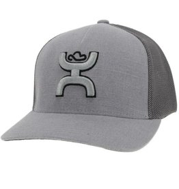 Hooey Hooey Coach Grey 2112GY Sz. L/XL Flexfit Cap