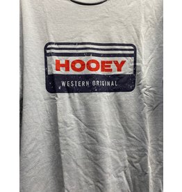 Hooey Men's Horizon Dusty Blue HT1535BL Logo T-Shirt