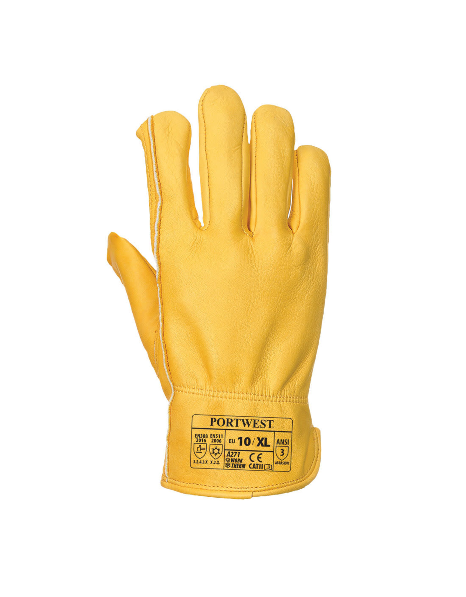 Portwest Lined Driver A271TAR Work Gloves