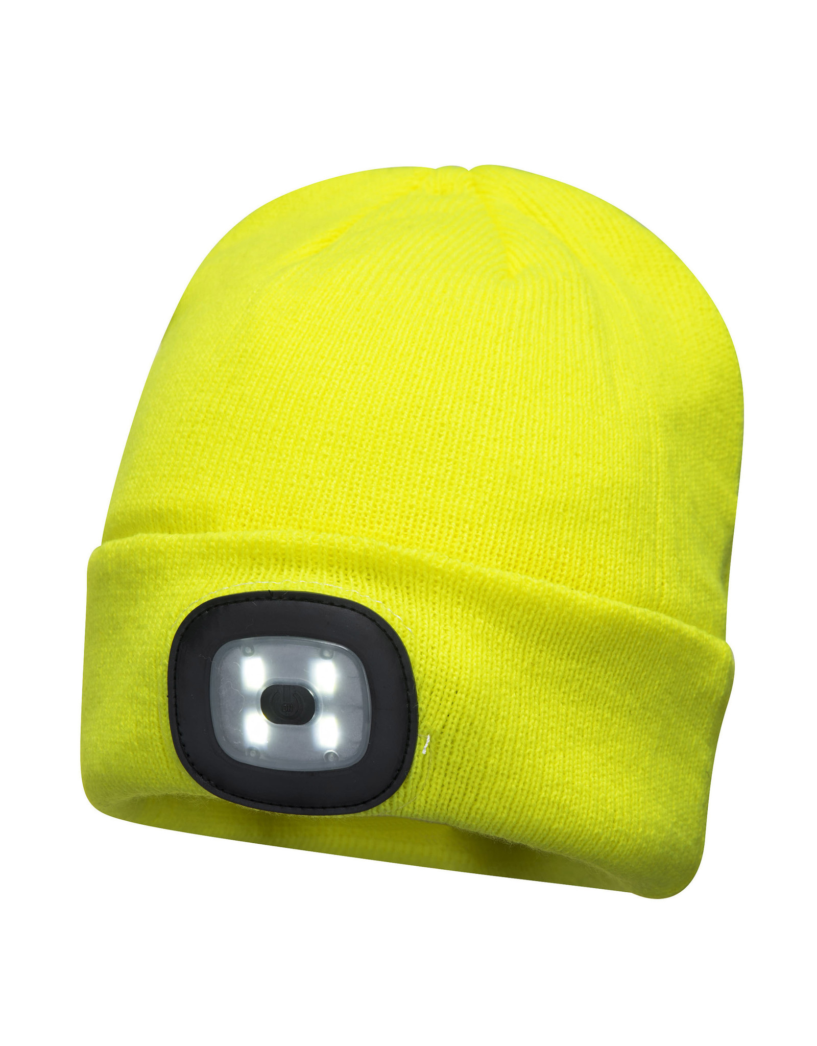 Portwest LED Light B029YER Neon Yellow Beanie