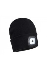Portwest LED Light B029BK Black Beanie