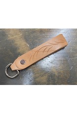 Chase Combs Leather Loop Keychain