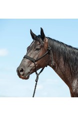 Cashel Cashel Flat Braided Black HTR-BMTH-BLA Rope Halter