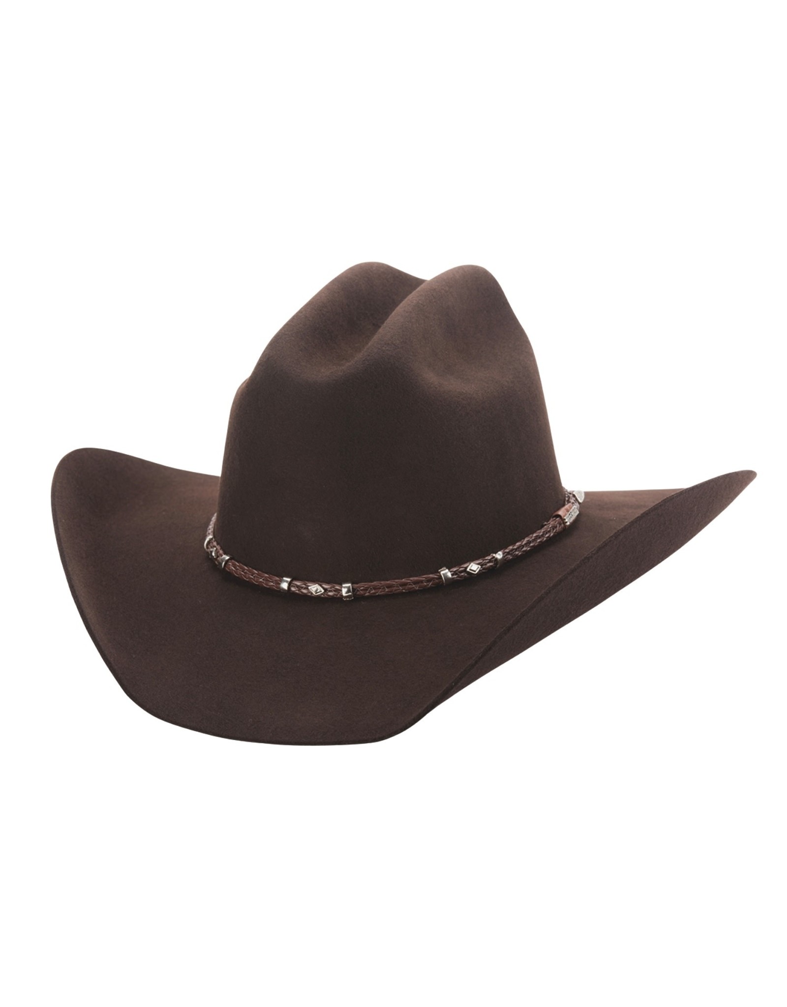 Bullhide Gholson 4X 0805CH Felt Chocolate Cowboy Hat