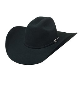 Bullhide Broken Horn 4X 0666BL Felt Black Cowboy Hat
