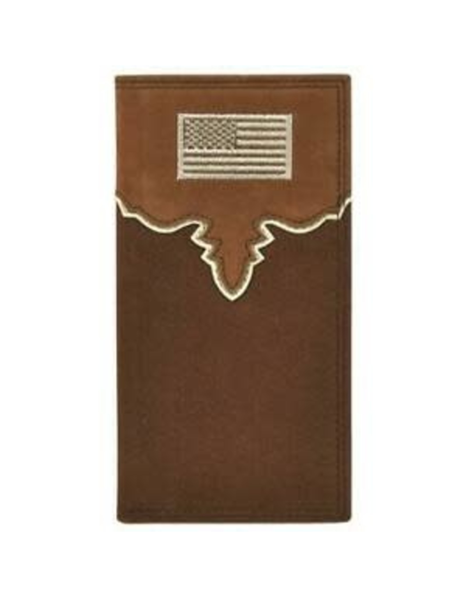Justin Super Soft American Flag 2030767W2 Rodeo Wallet