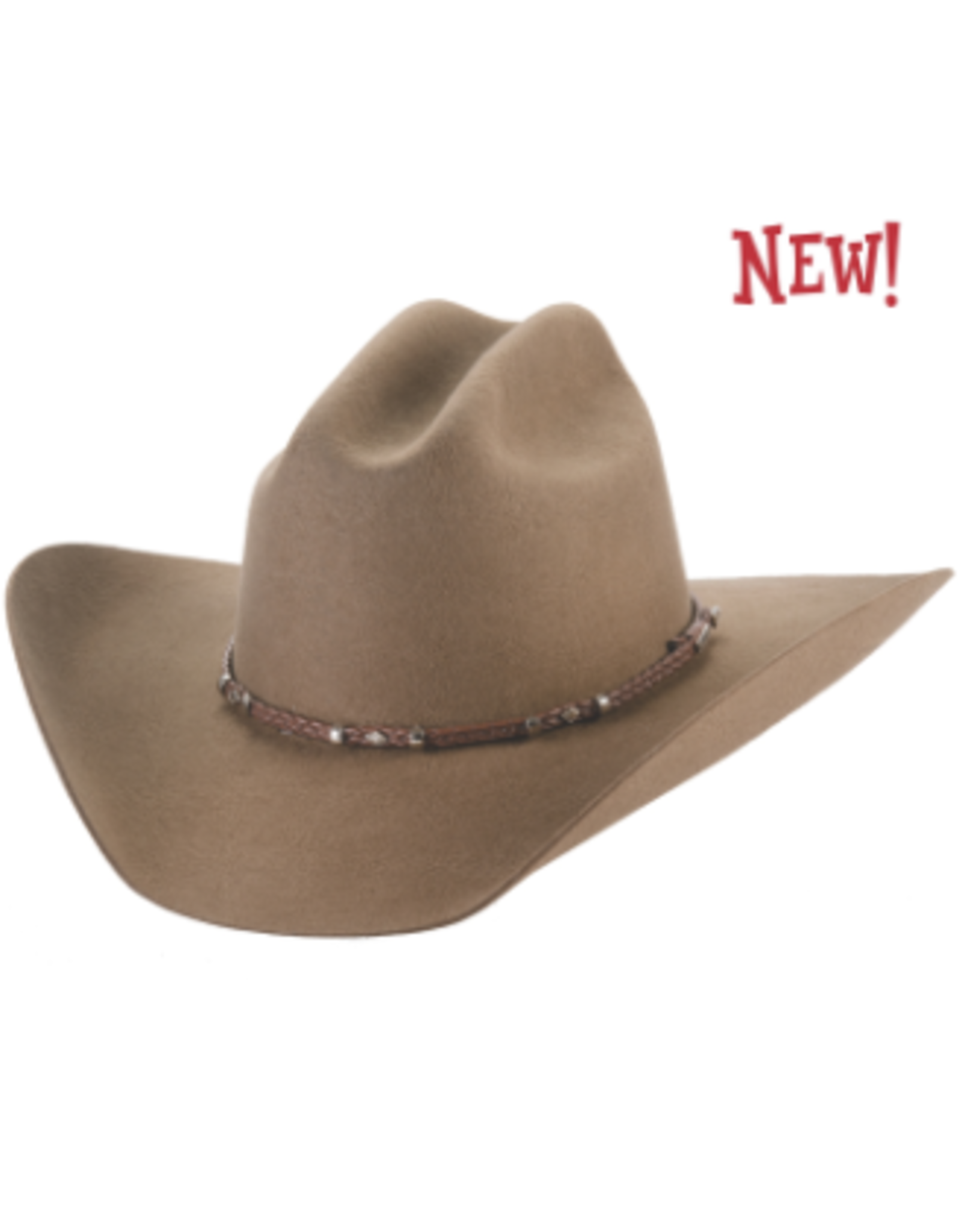 Bullhide Gholson 4X 0805KH Felt Khaki Cowboy Hat