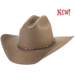 Bullhide Gholson 4X 0805KH Felt Khaki Cowboy Hat