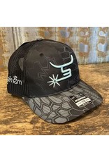 Spin Em Spin Em "Artic" Ice Blue/Kryptek Cap