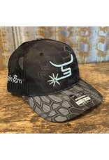 Spin Em Spin Em "Artic" Ice Blue/Kryptek Cap