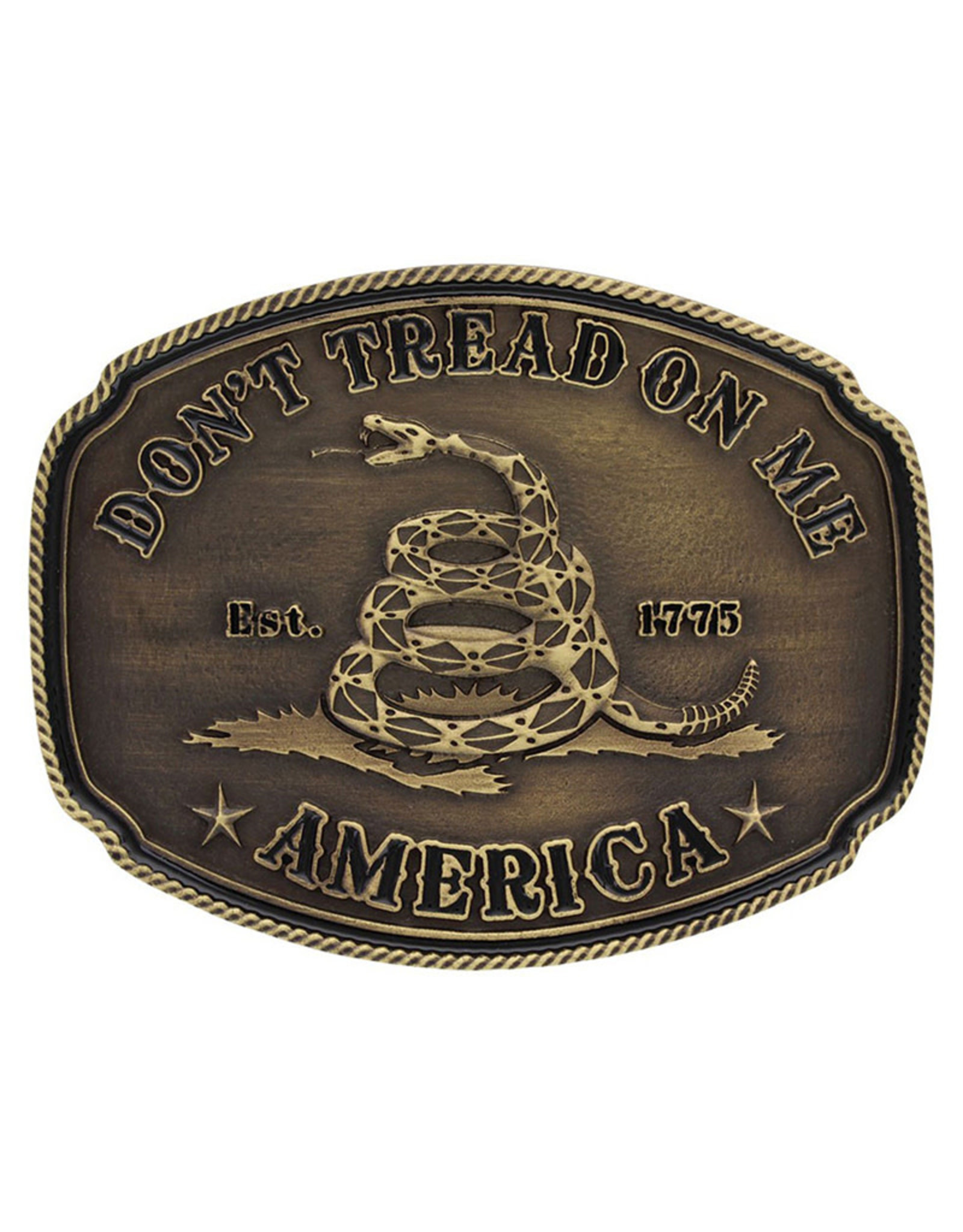 Attitude Jewelry Don't Tread On Me A515C Buckle