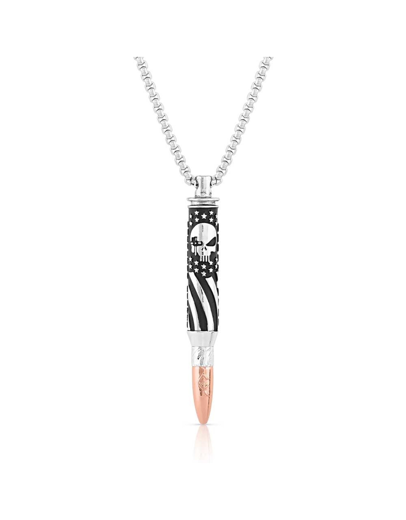 Montana Silversmiths Montana Silversmiths Chris Kyle Cover You Sniper Bullet CKNC5104 Necklace
