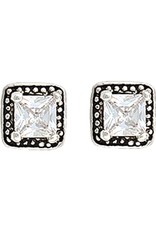 Montana Silversmiths Montana Silversmiths CZ Diamond Stud ER2554 Earrings