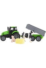 Breyer Breyer Farms Tractor & Tag A Long Wagon 59238 Playset