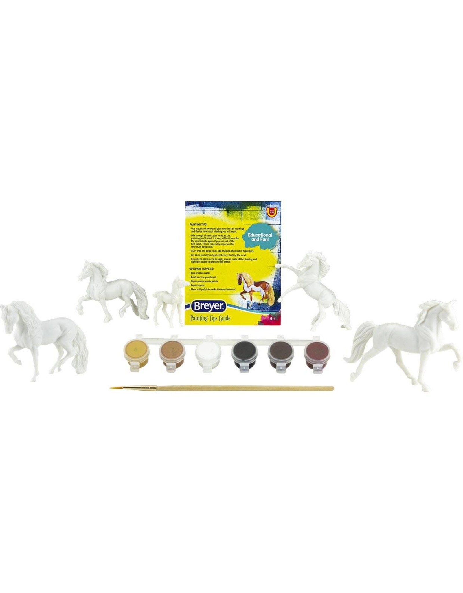Breyer Breyer Colorful Horse Breeds Paint & Play 4234 Playset