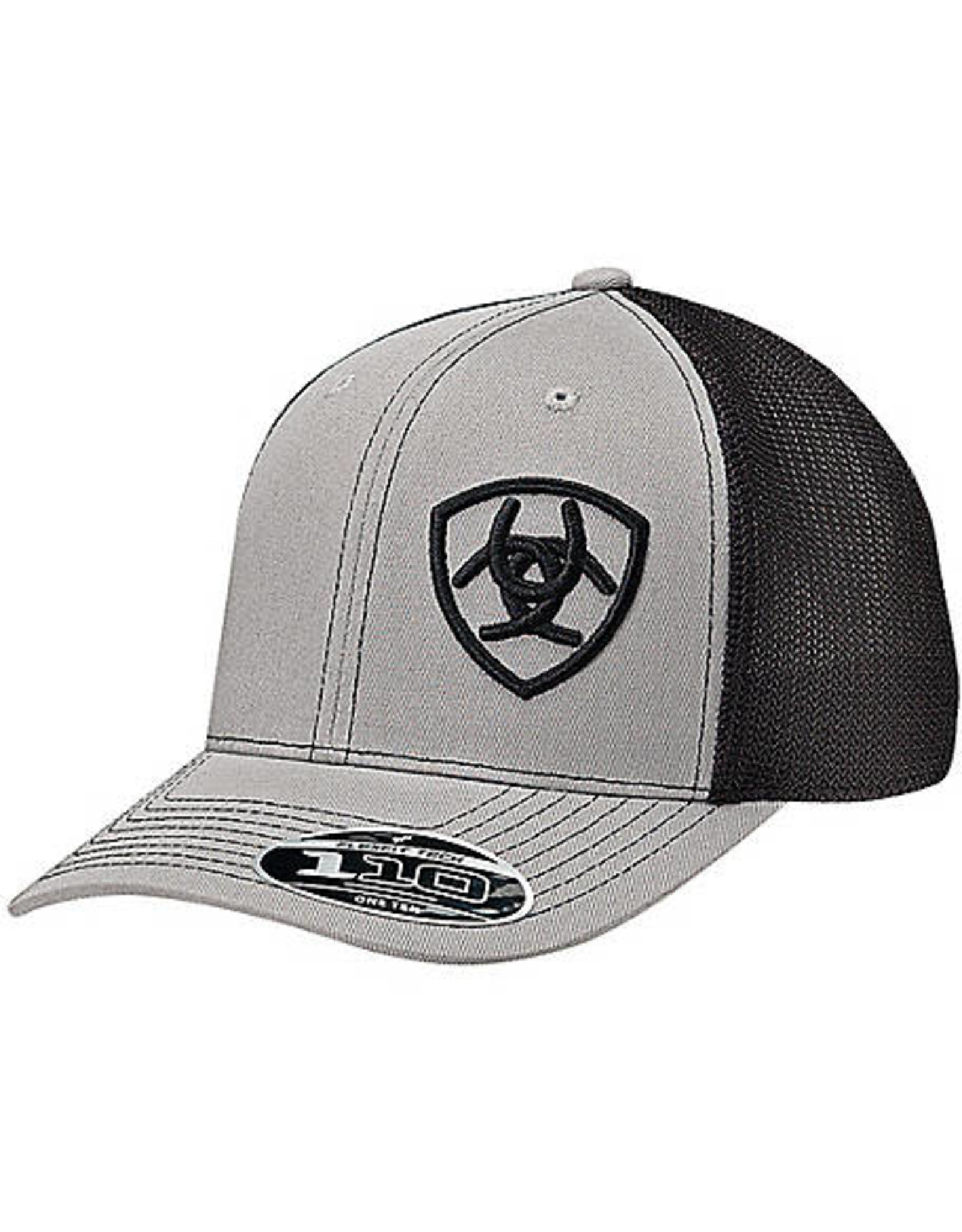 Ariat Charcoal Logo 1597706 Ball Cap