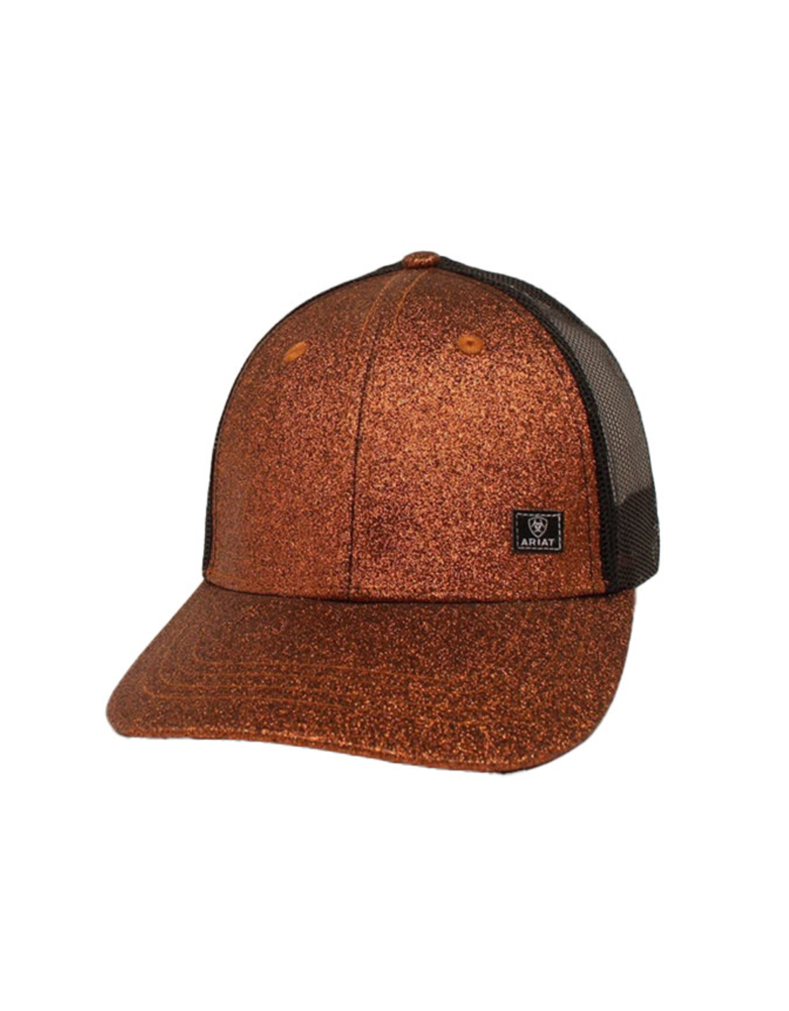 Ariat Ladies Copper Glitter Messy Bun A3000053216 Cap