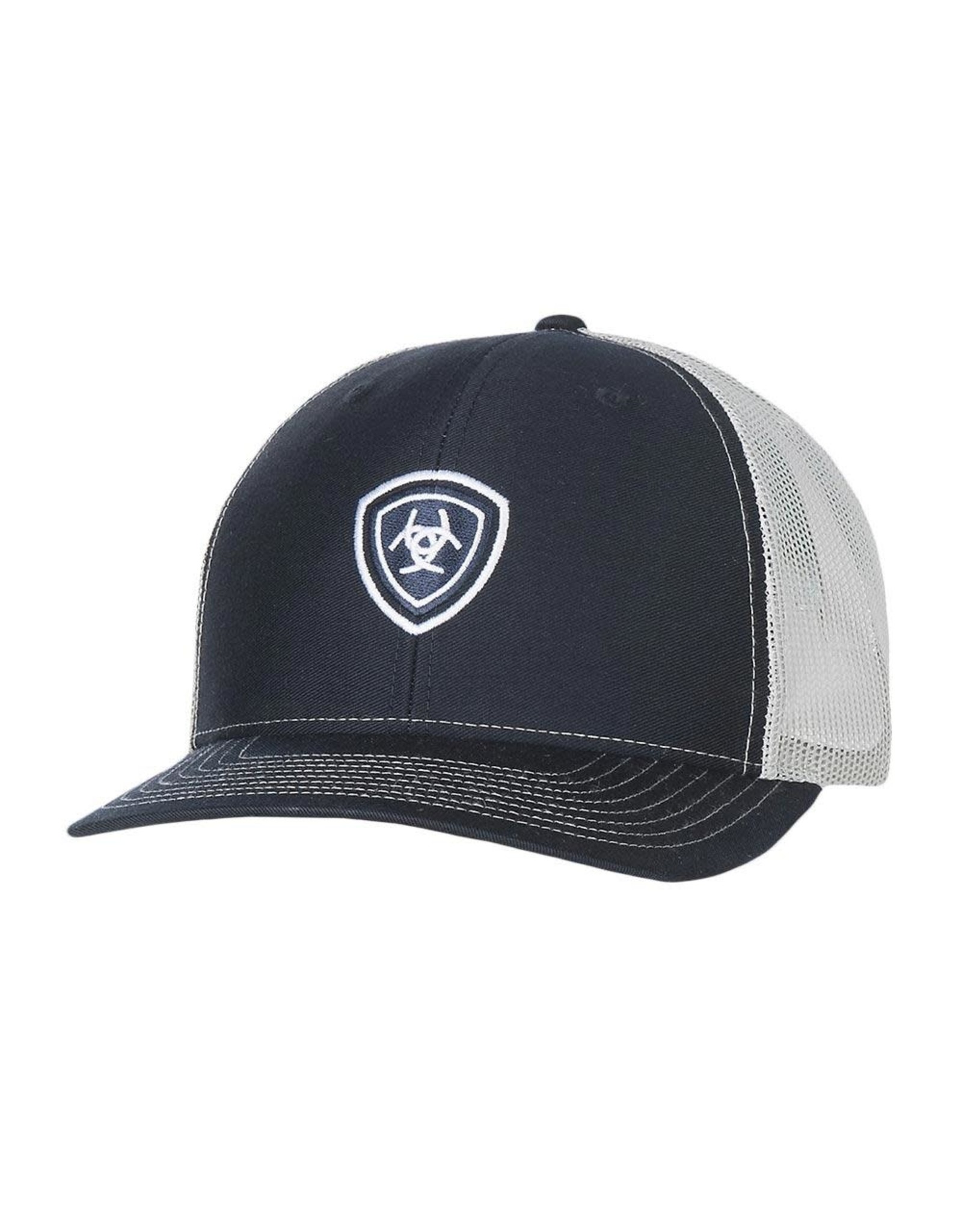 Ariat Navy Shield Logo A300000603 Ball Cap