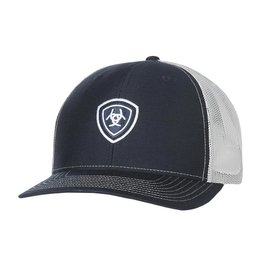 Ariat Navy Shield Logo A300000603 Ball Cap