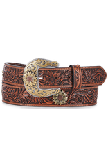 Ariat Ladies Sunflower Concho Tooled A1533508 Belt