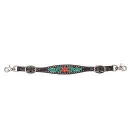 Circle Y Cactus Flower Filigree Witherstrap 1000-45-SC