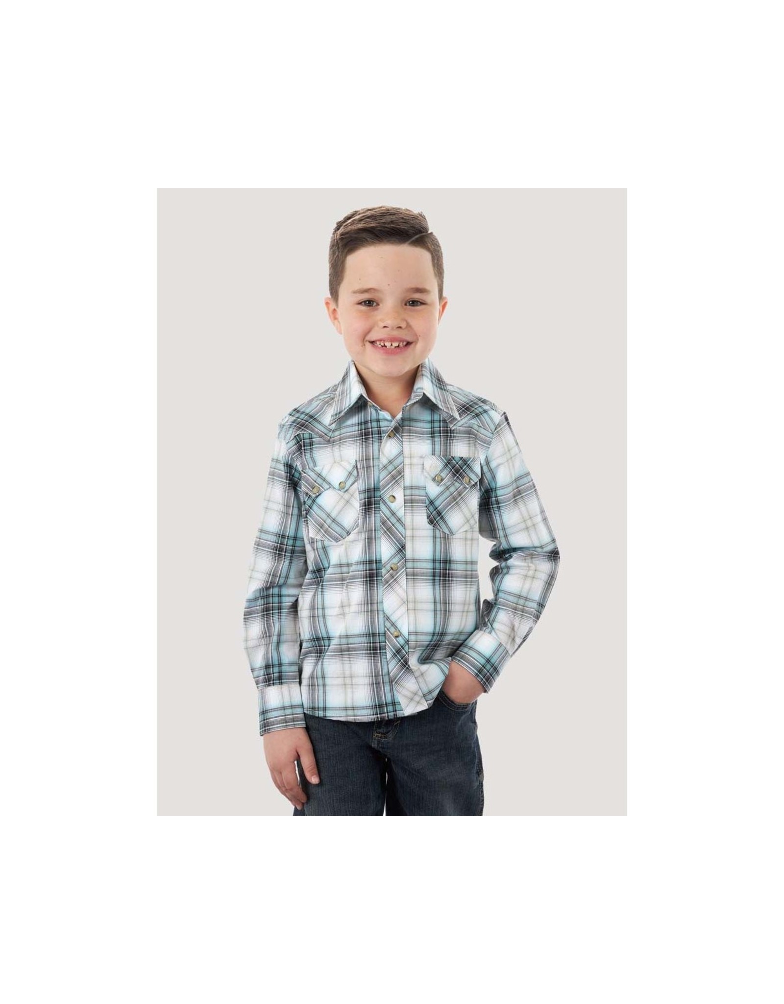 Wrangler Wrangler Kid's Retro Fit BV4015Q Long Sleeve Western Shirts