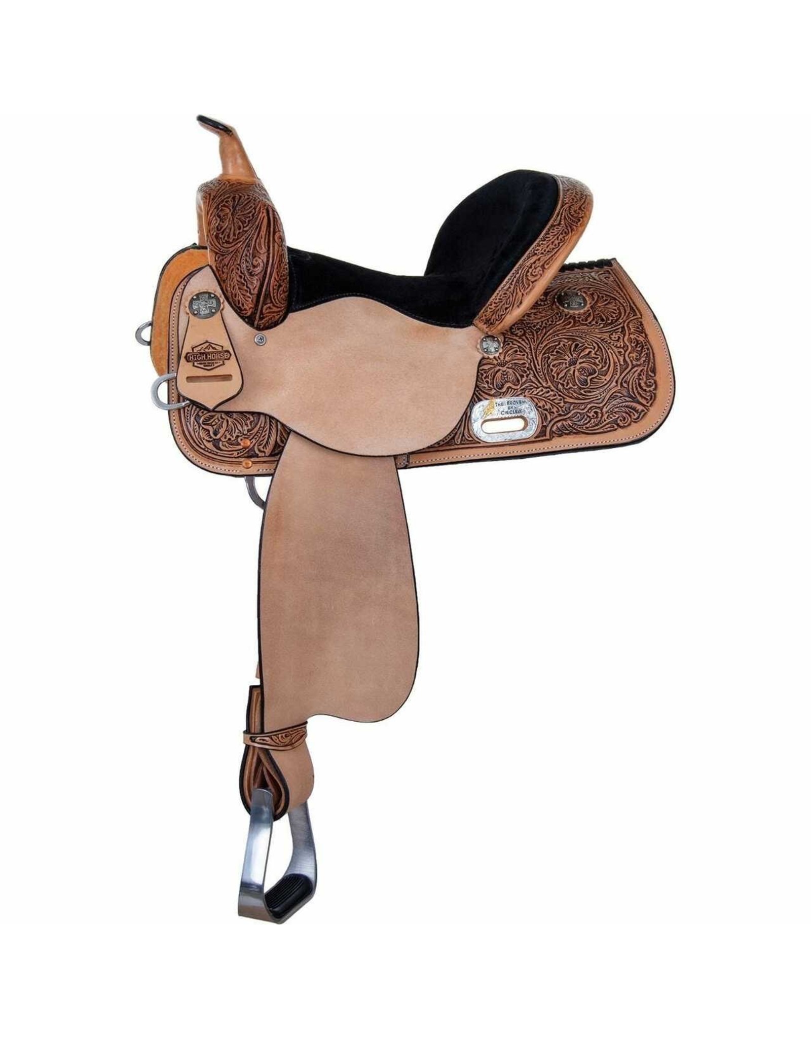 Circle Y Proven Mansfield Maltese Cross 15" Wide Tree 6221-2504-05 Barrel Saddle