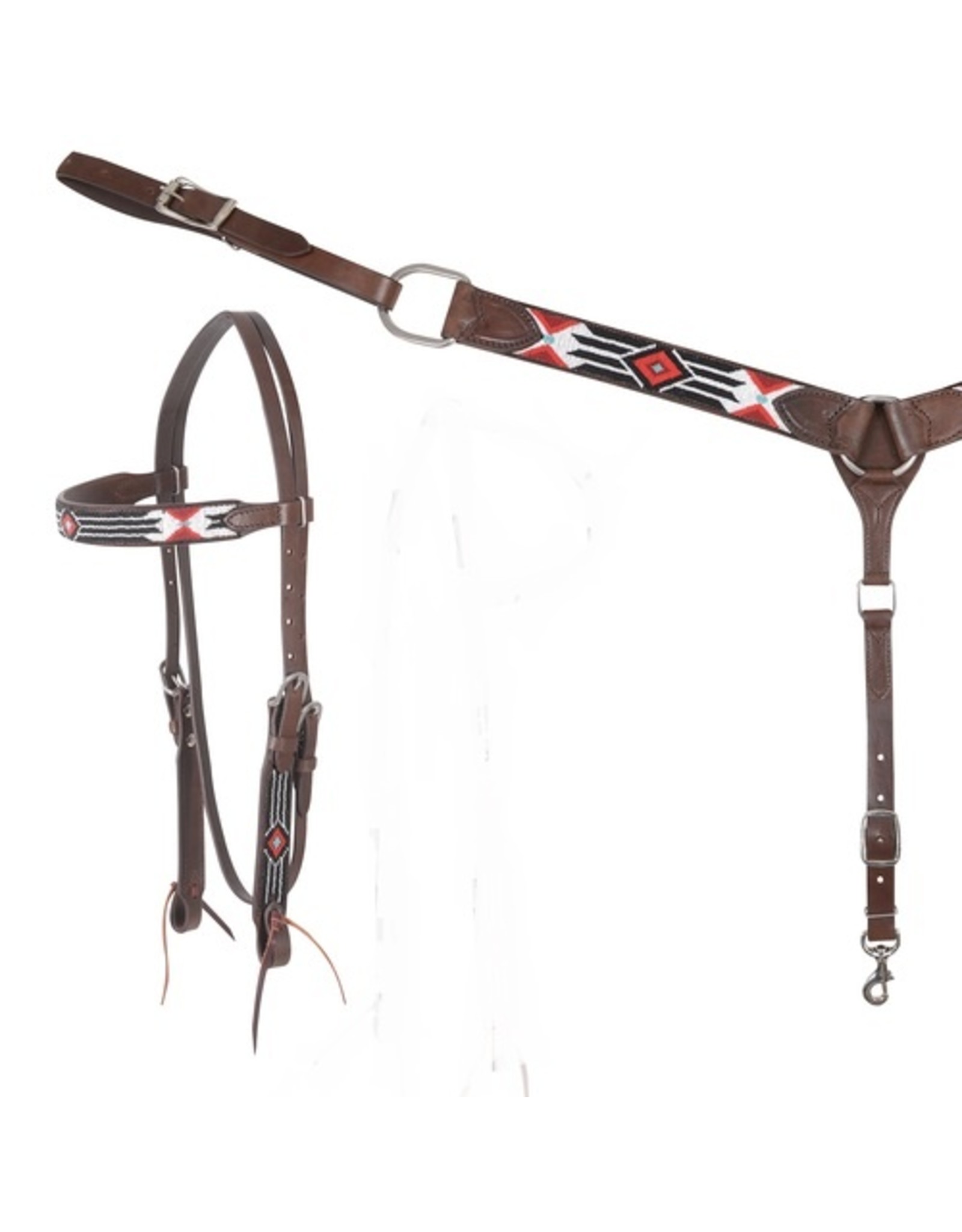 Cashel Cashel Beaded Breast Collar TAOS SA-BCBD220-TO