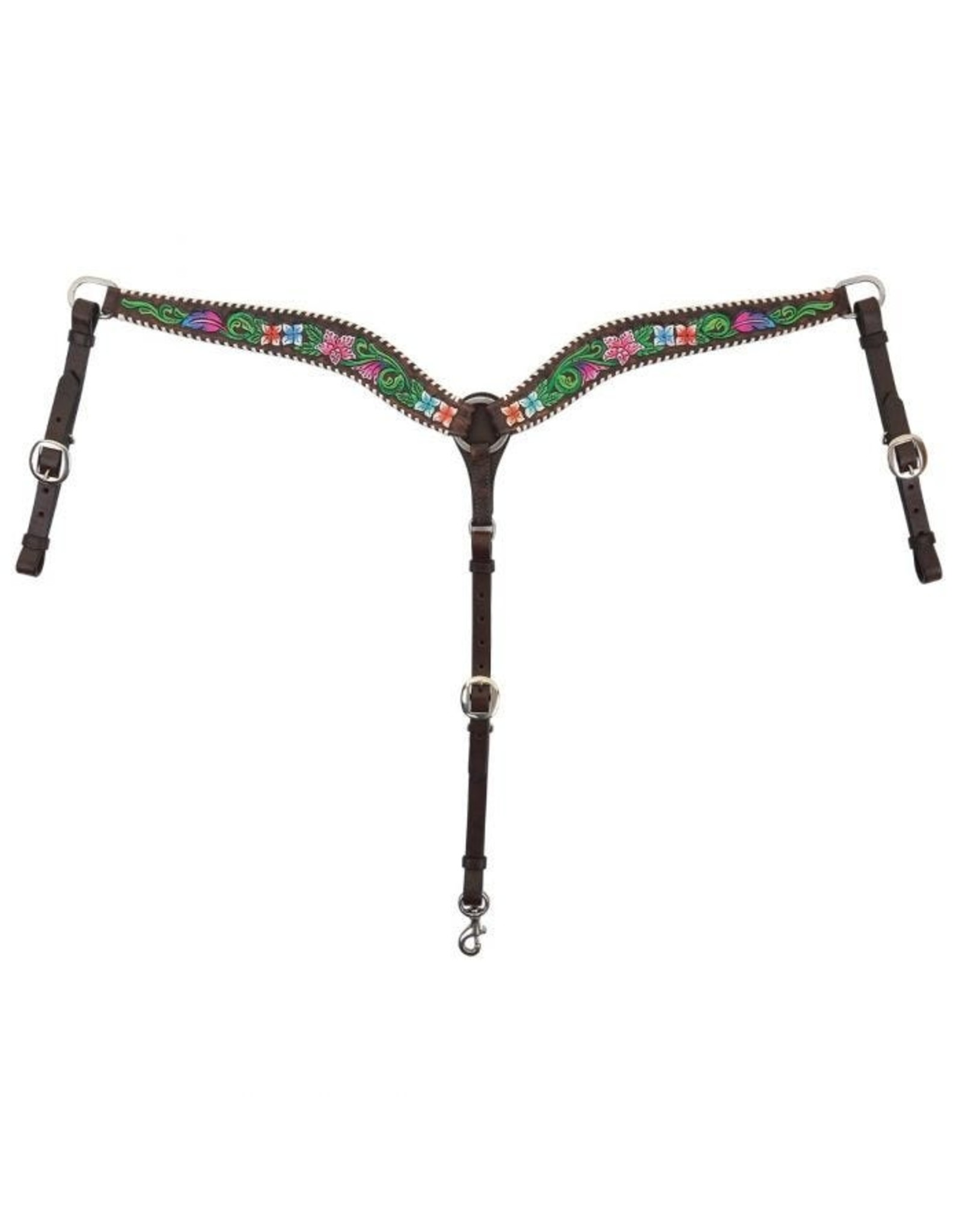 Circle Y Vibrant Garden Breast Collar 1001-23-SC
