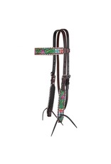 Circle Y Vibrant Garden Headstall 1001-10-SC